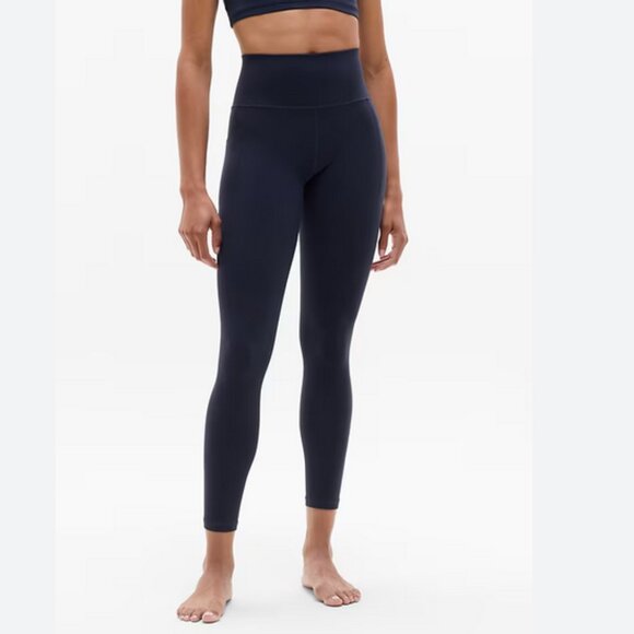 Athleta Ultimate Stash Pocket 7/8 Tight, Size XLT, Dark Blue - Picture 1 of 8